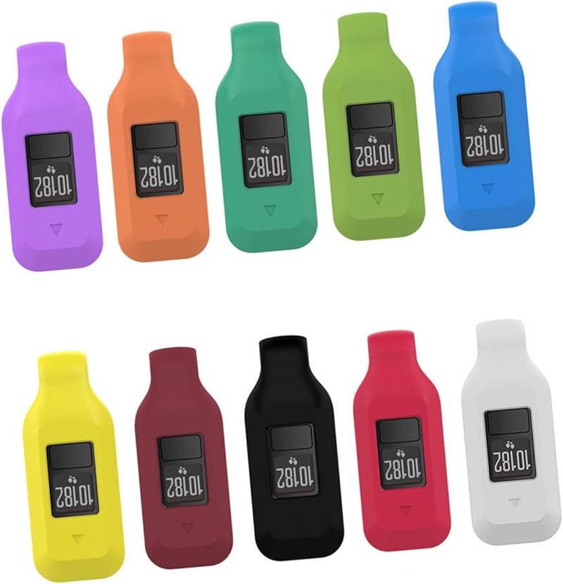 Balacoo Red Silicone Protective Case Compatible With Garmin Watch Durable Anti Scratch Shell - Image 3